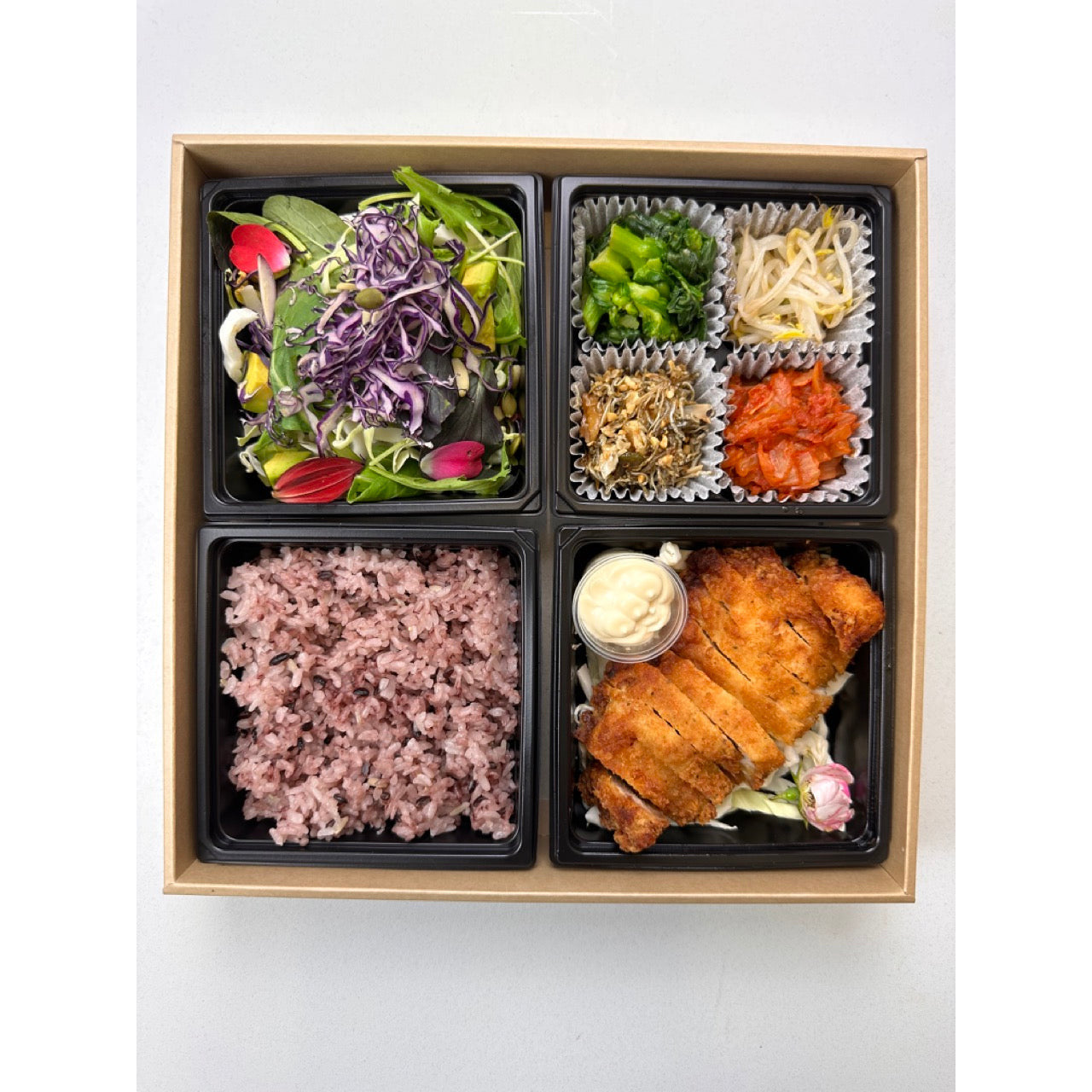 Chicken Cutlet Square Lunch Box