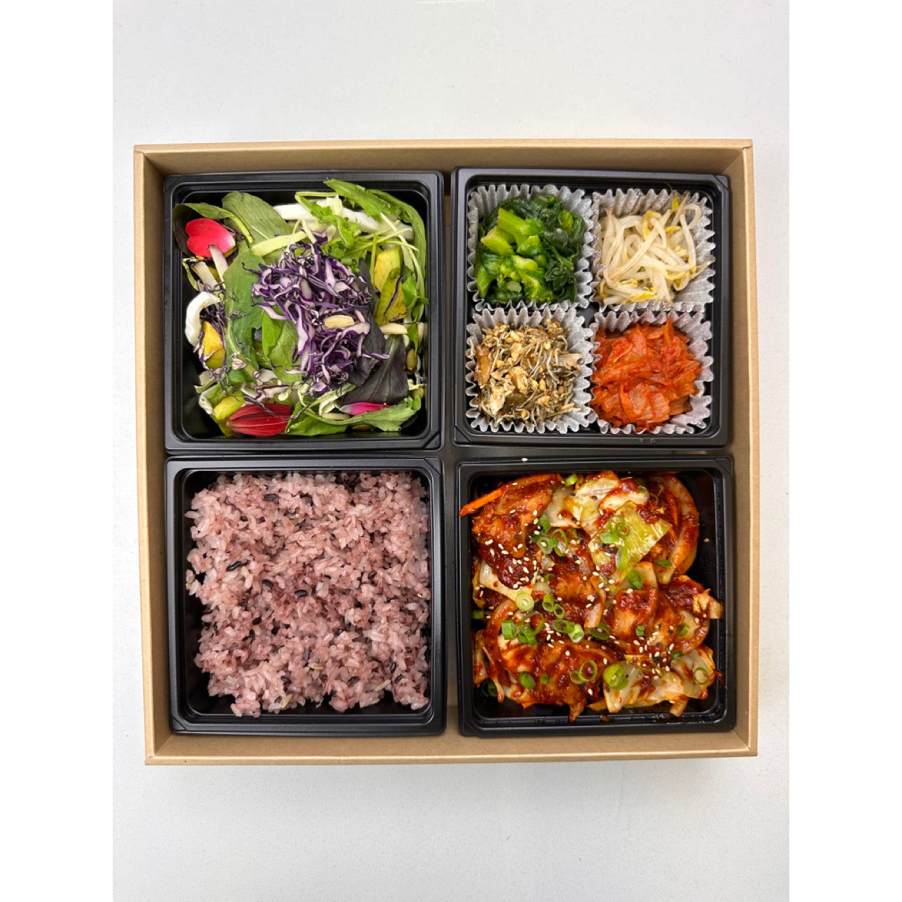Spicy Chicken Square Lunch Box