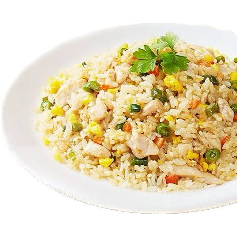 Egg and vegetable fried-rice (계란 야채 볶음밥)